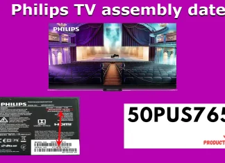 Cum să găsiți anul televizorului Philips