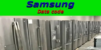Cum să aflați anul de fabricație al unui frigider Samsung
