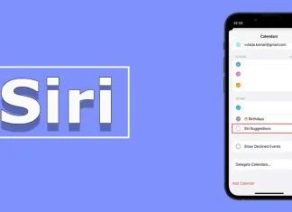 Cum să ascunzi sugestiile Siri în Calendar