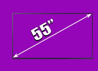 Cât de lat este un televizor de 55 inch: Dimensiunile unui televizor de 55 inch